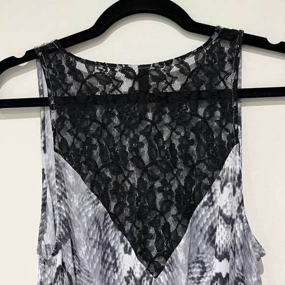 High-low H&M snake-print dress - Picture 4 of 5